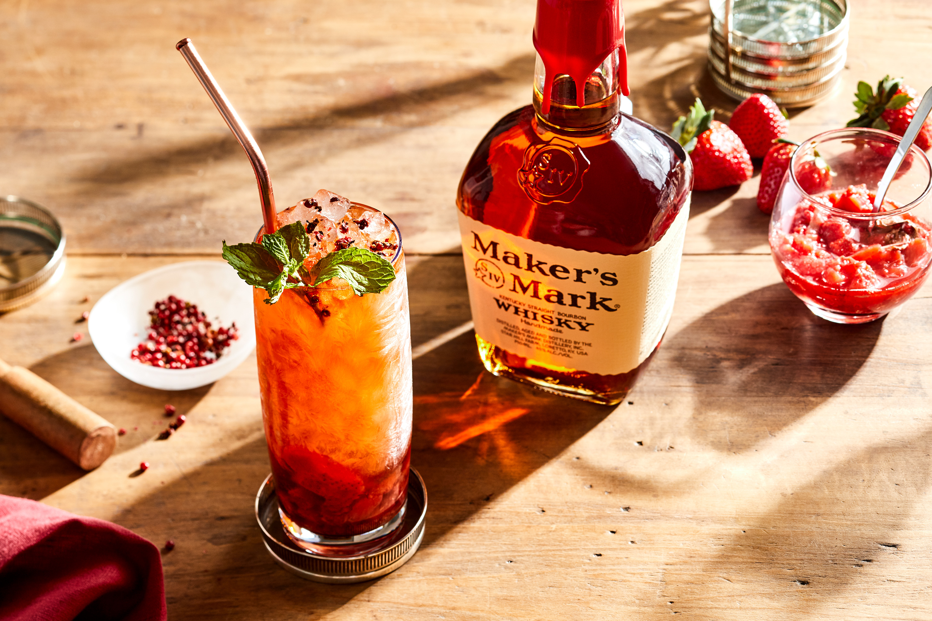 Mint Julep Recipe: A Study in Pink