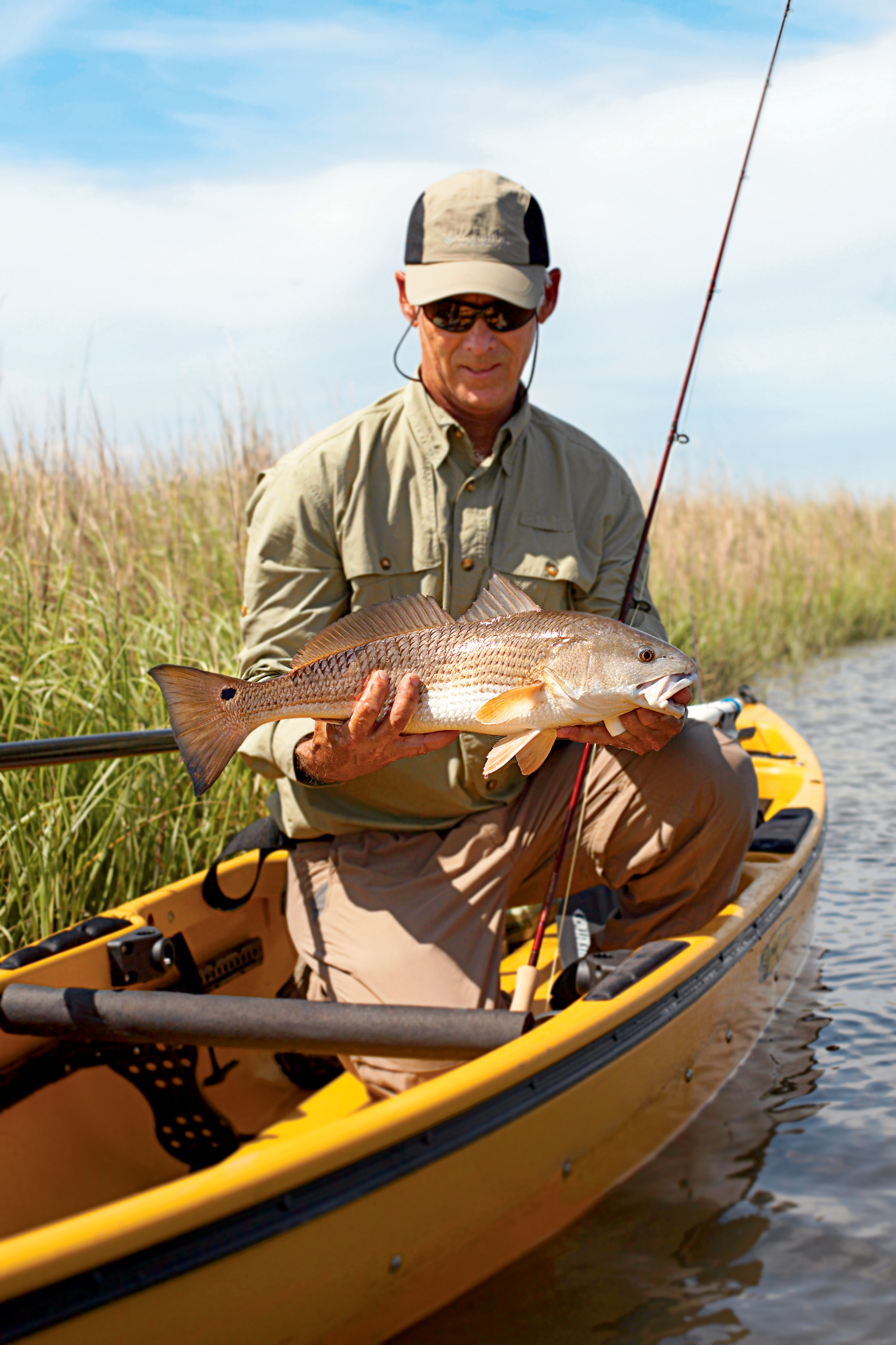 Fly Fishing the Flats, on Kayaks - Fly Fisherman
