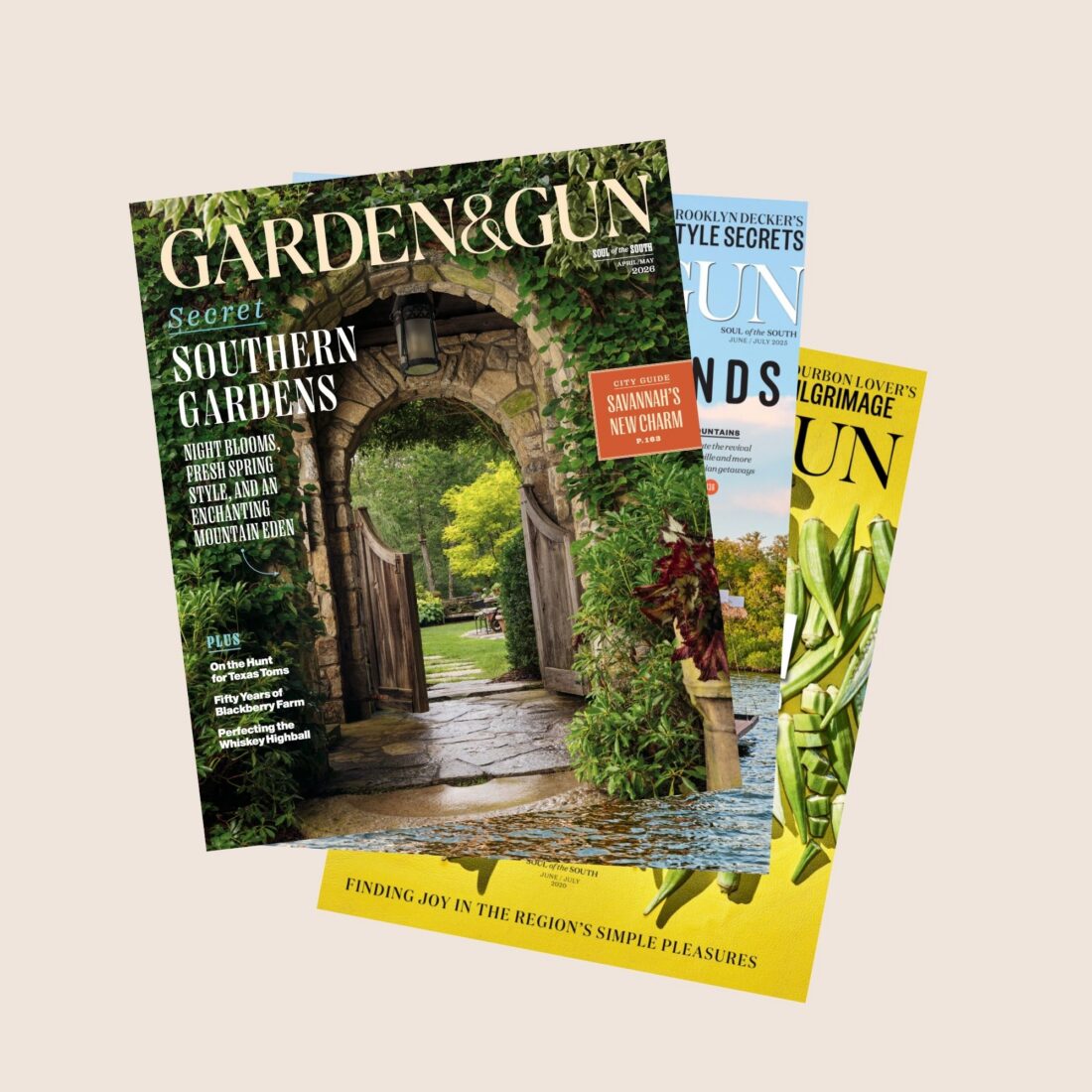 A fan of magazine covers