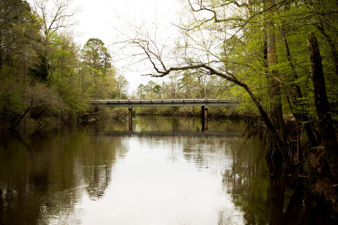 The James River.