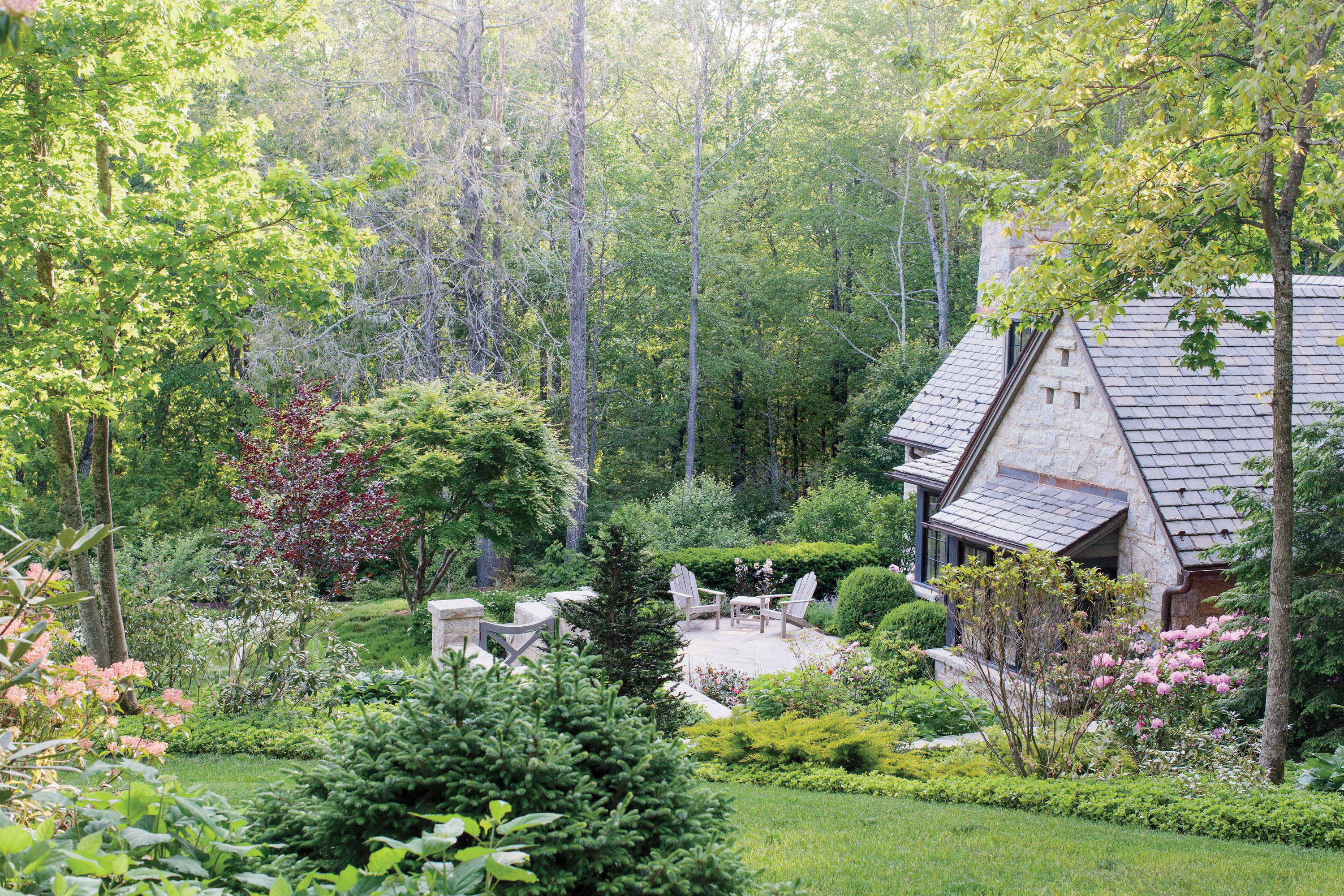 Image of Mountain garden in the Highlands