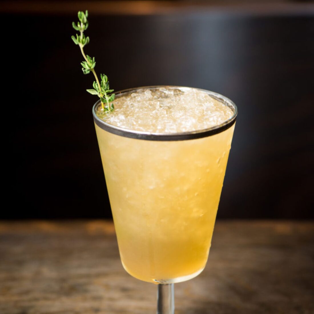 The Queen Bee
This spring tipple combines bourbon with an easy-to-make thyme-honey syrup and amontillado sherry.
Get the recipe.