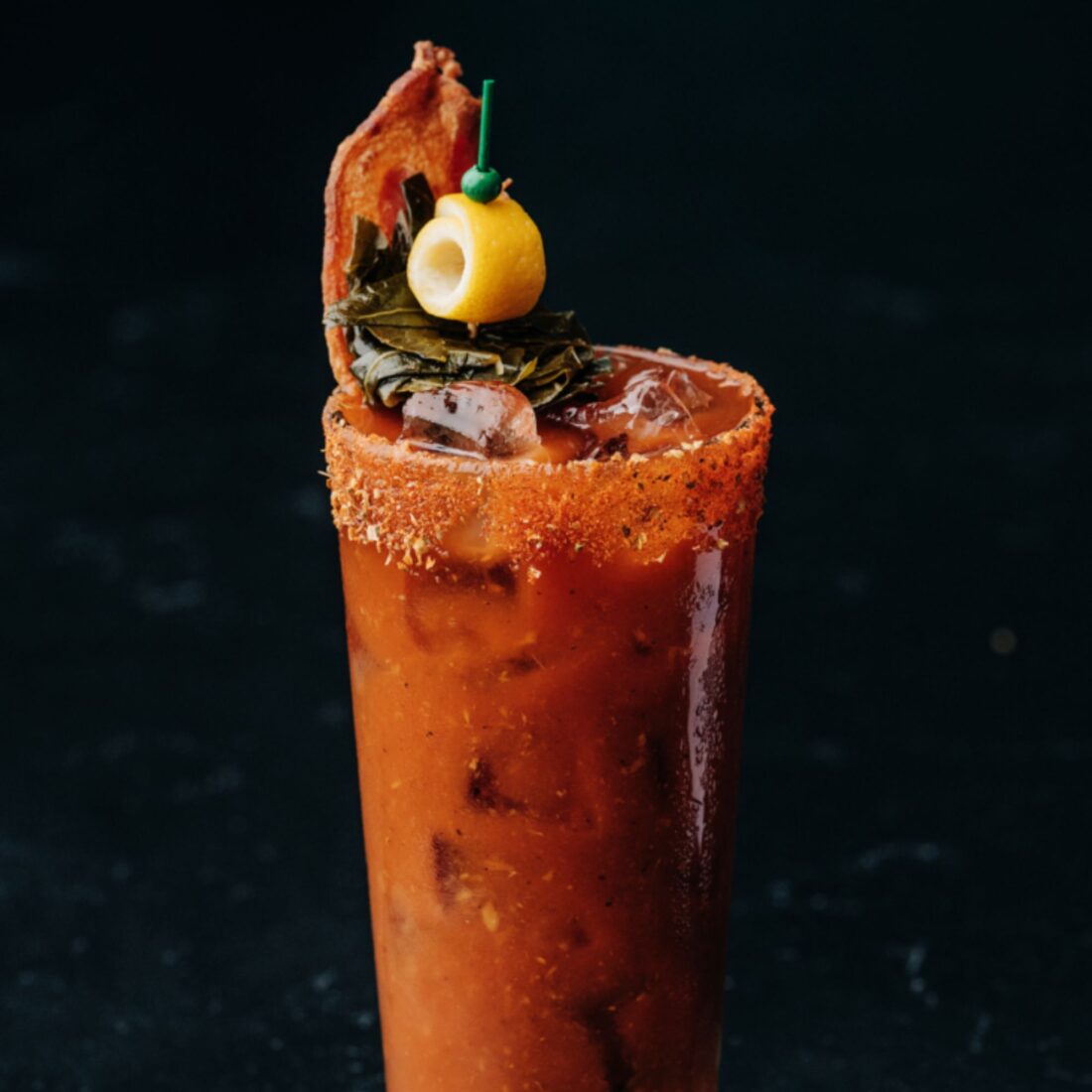 Humble Baron Smokehouse Bloody
The mixologist at Nearest Green Distillery dares to get saucy.
Get the recipe.
