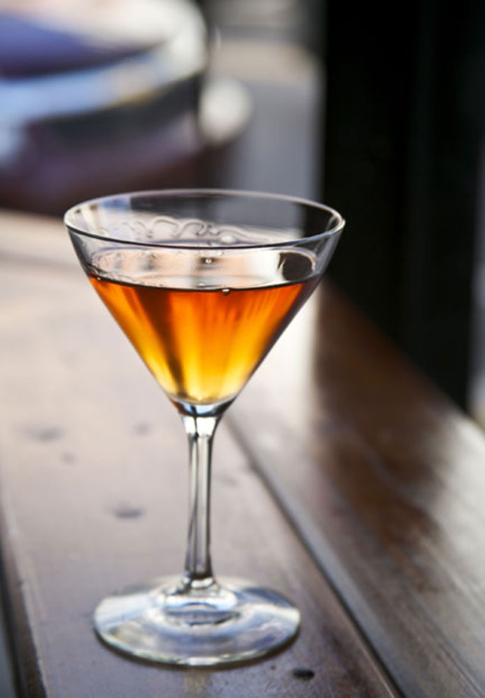 The Ramblin’ Man
The Silver Dollar in Louisville, Kentucky warmly embraces its bluegrass home in this locally-sourced libation made with homemade honey syrup.
>Get the Recipe
