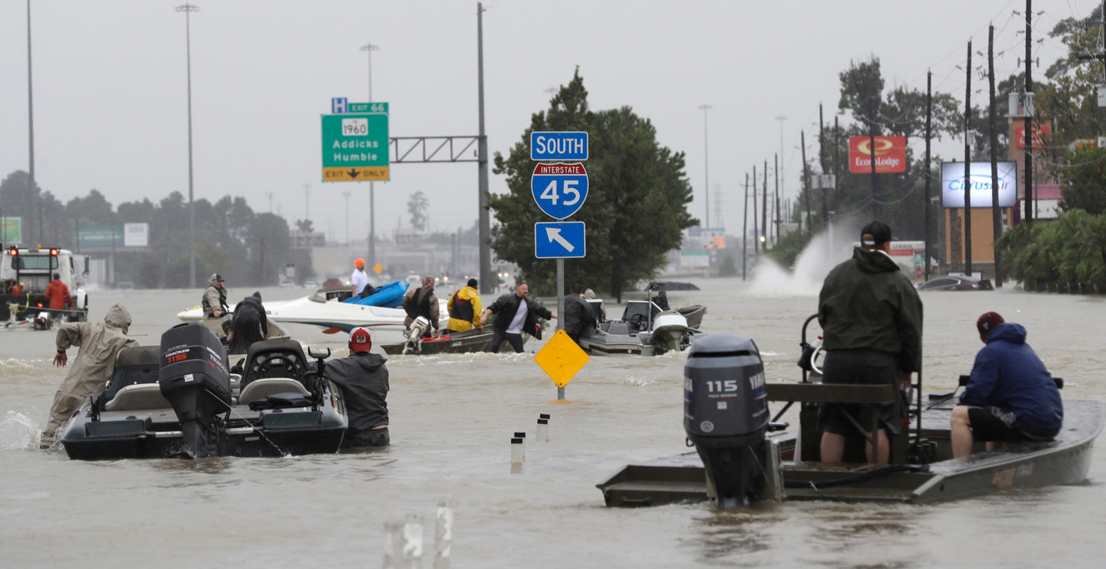 Photos: Cajun Navy 2016 Members Bring Louisiana Goodwill To Texas Rescue Flood Hurricane Harvey Victims