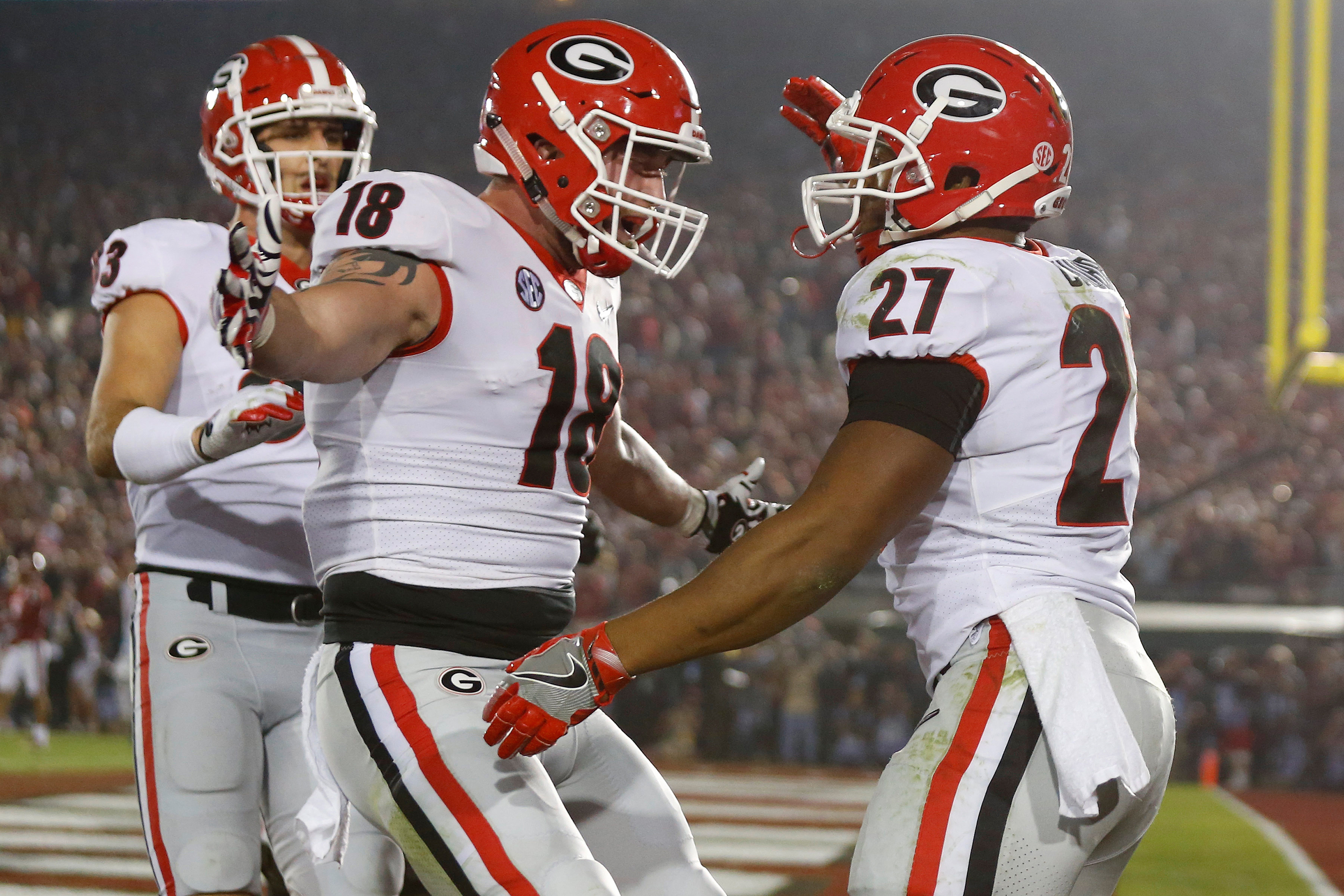 Nick Chubb ~ 1st Team All-SEC TB  Uga fans, Air max day, Georgia