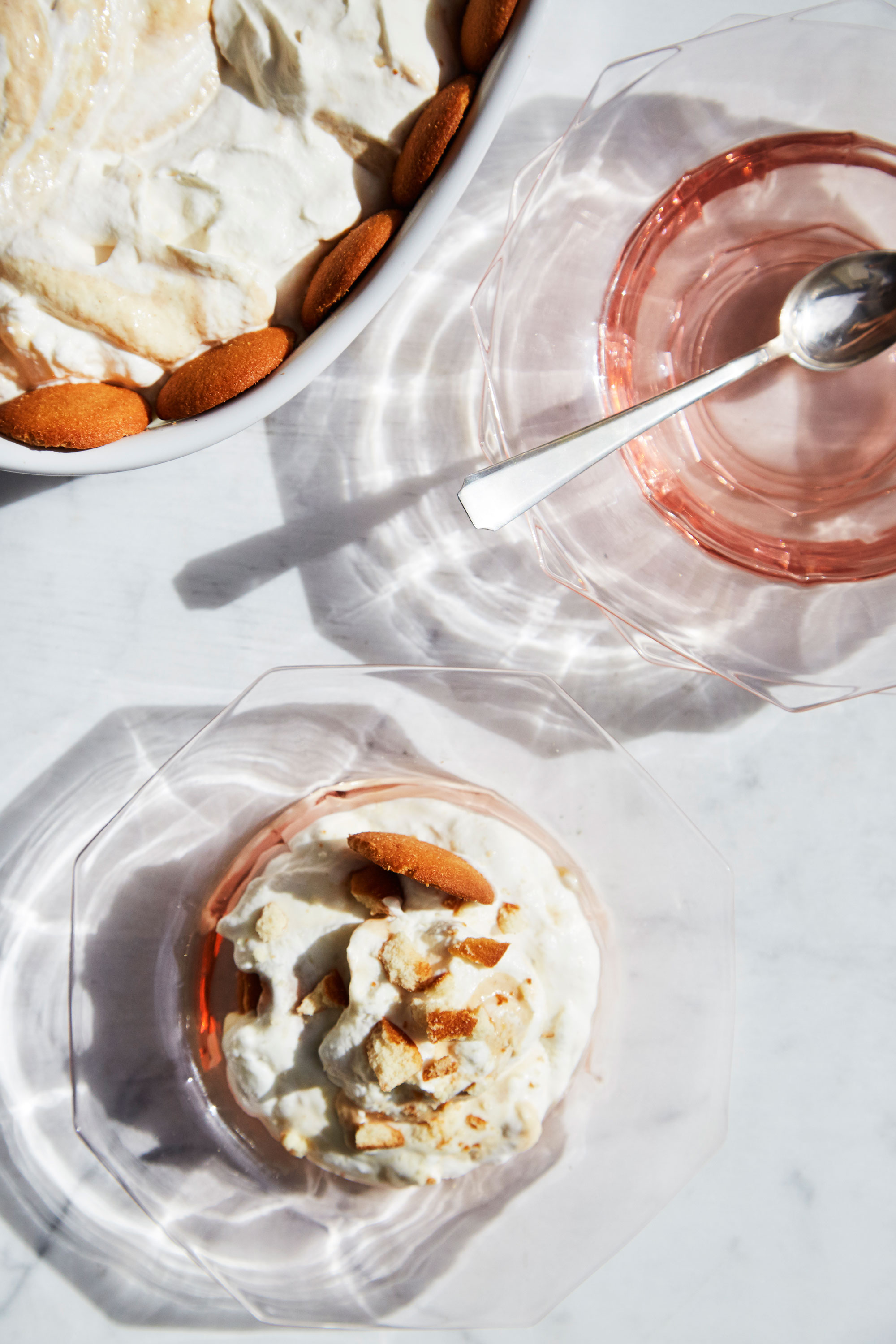 Banana Pudding with Peanut Butter Whipped Cream Garden & Gun