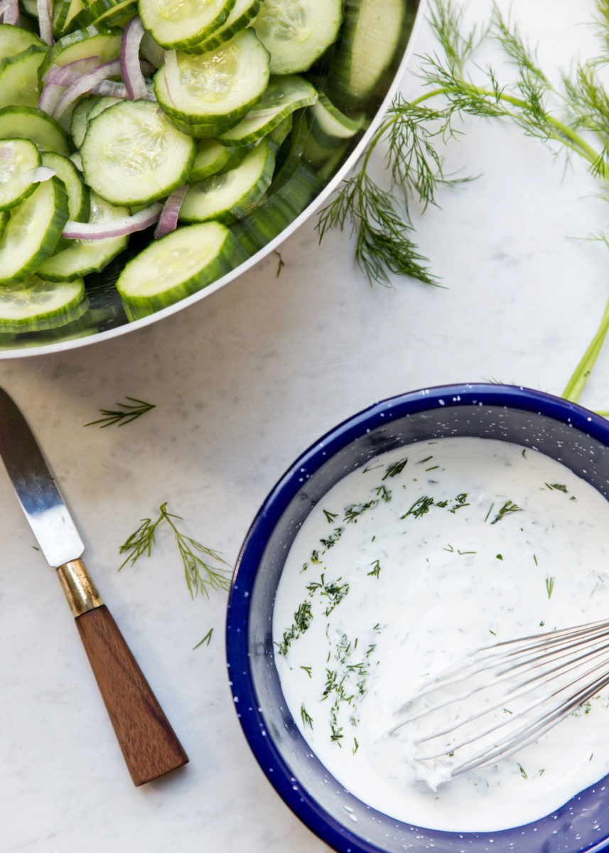 Creamy Cucumber-Dill Salad – Garden & Gun