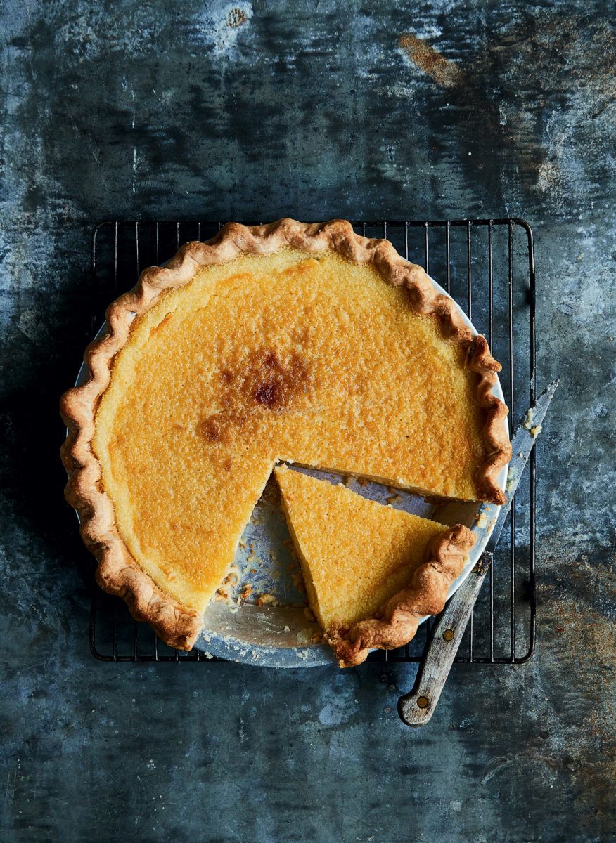 Southern Classic with a Twist Sweet Tea Buttermilk Pie Garden & Gun
