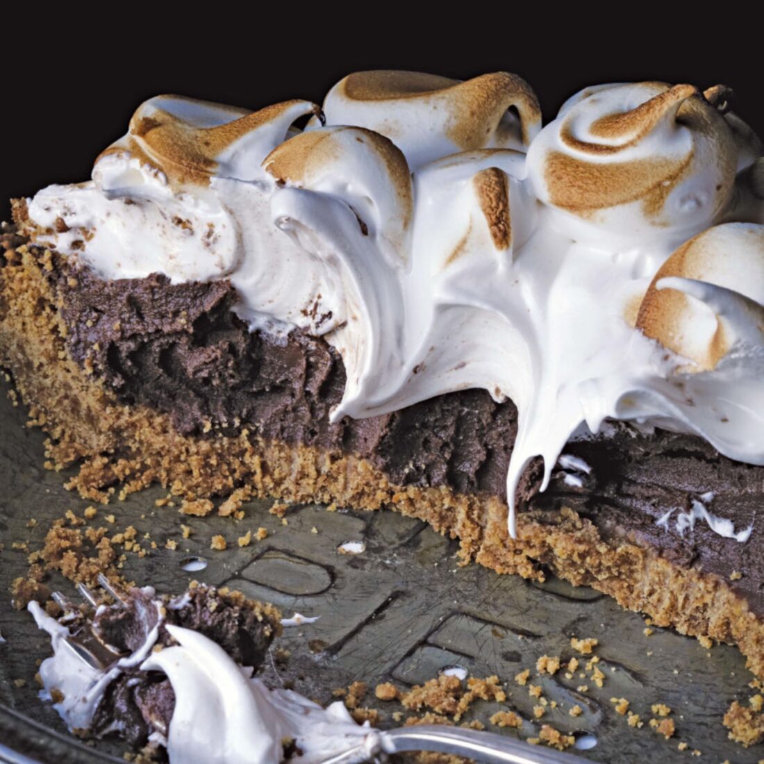 S’Mores Pie
Juliette Gordon Low founded the Girl Scouts of America in Savannah, and this pie by Back in the Day Bakery pays homage to the Scouts in a delicious way.
Get the recipe.