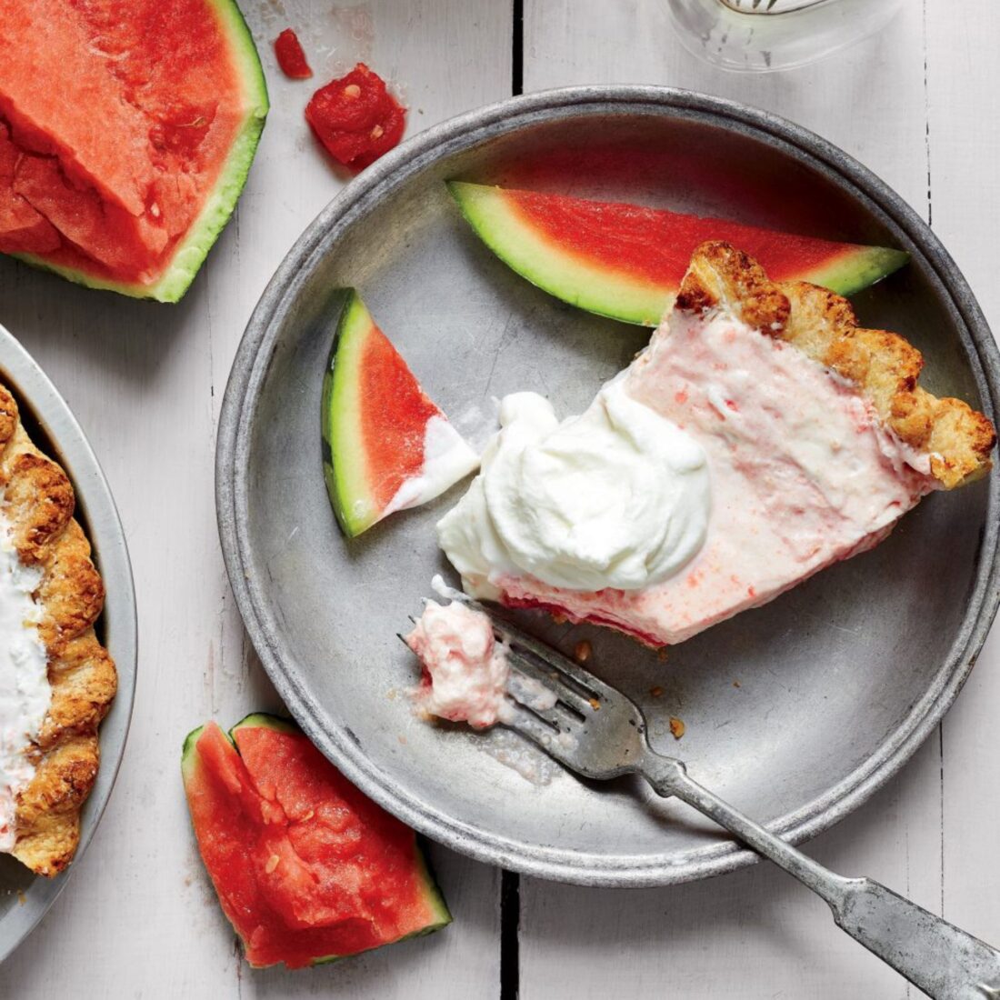 Watermelon Chiffon Pie
Rescue the old favorite with pure whipped cream and fresh summer fruit at its peak.
Get the recipe.