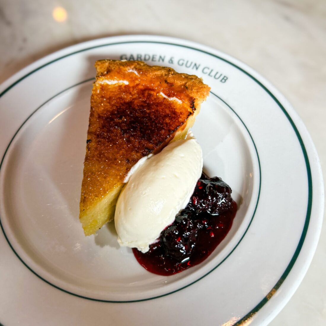 Berried Treasure: Chilled, Bruleed Buttermilk Pie
Whip up this summer-friendly recipe from the Garden & Gun Club in Atlanta.
Get the recipe.