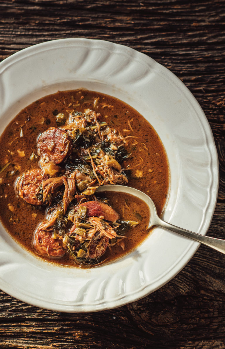 Duck and Andouille Gumbo – Garden & Gun