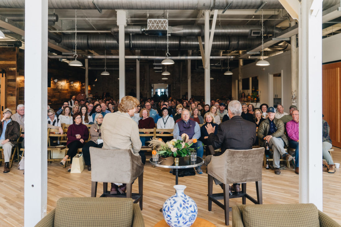 David DiBenedetto and contributing editor T. Edward Nickens shared stories of growing up and raising their own children in the great outdoors.