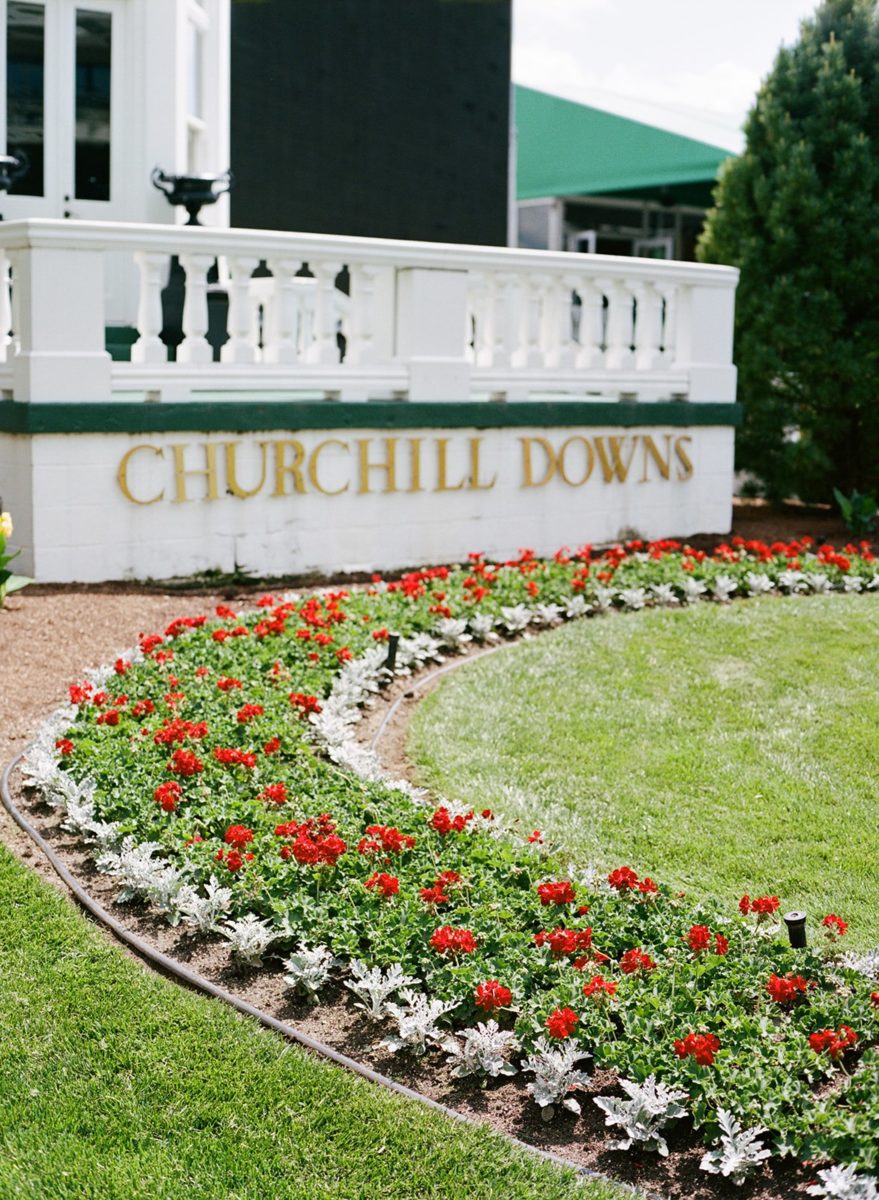 Military Green Churchill Downs Crossbody - A Taste of Kentucky