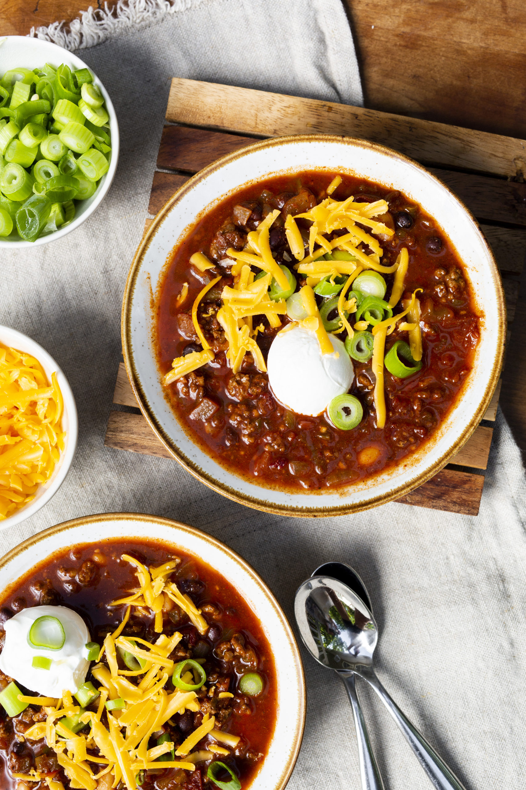 Grammy's Ground Turkey Chili - Well Seasoned Studio