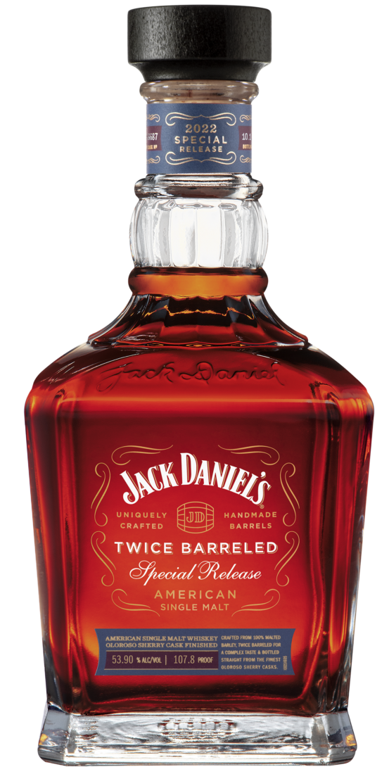 USAC Jack Daniels Single Barrel Twiced Barreled American Single Malt 2022 Special Release Front 82184006504