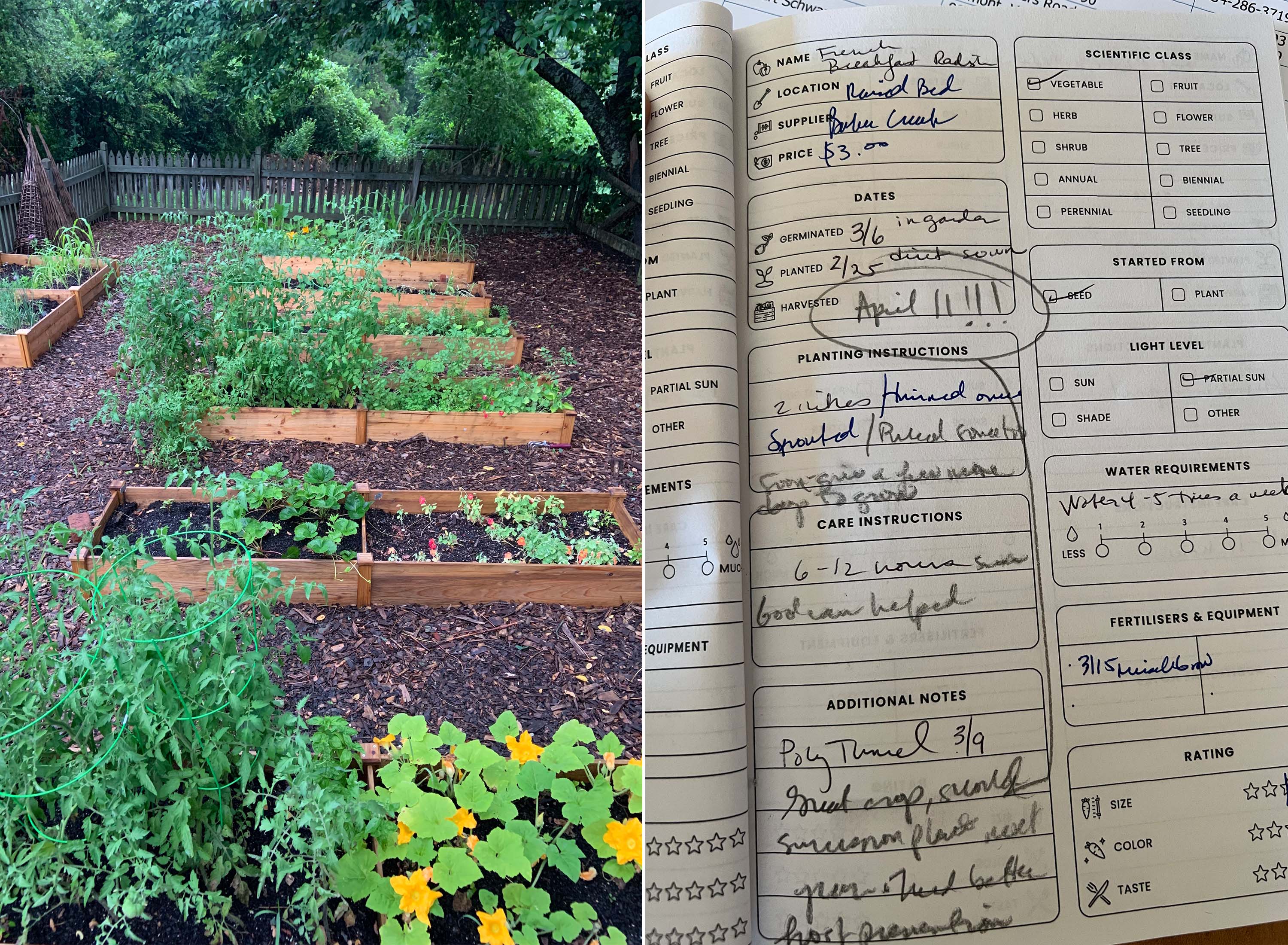 DIY Garden Journal and Planner - Gingham Gardens