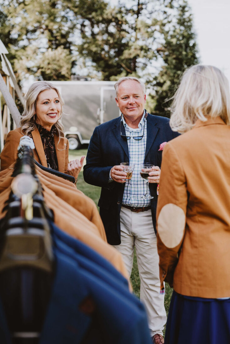 Guests peruse artisan wares from top retailers.  
