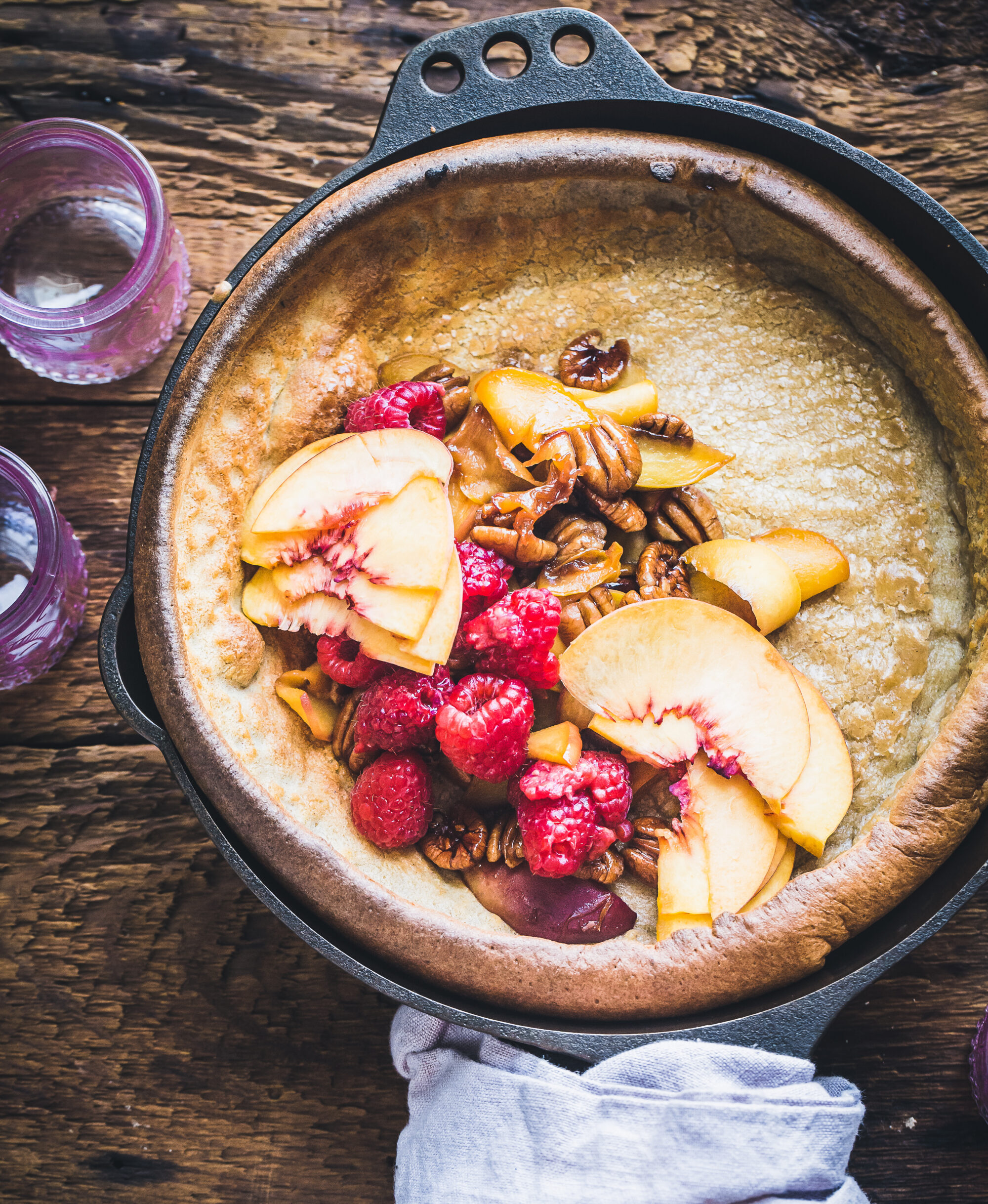 Peachy Pecan Pie Pancake for Mother’s Day Garden & Gun