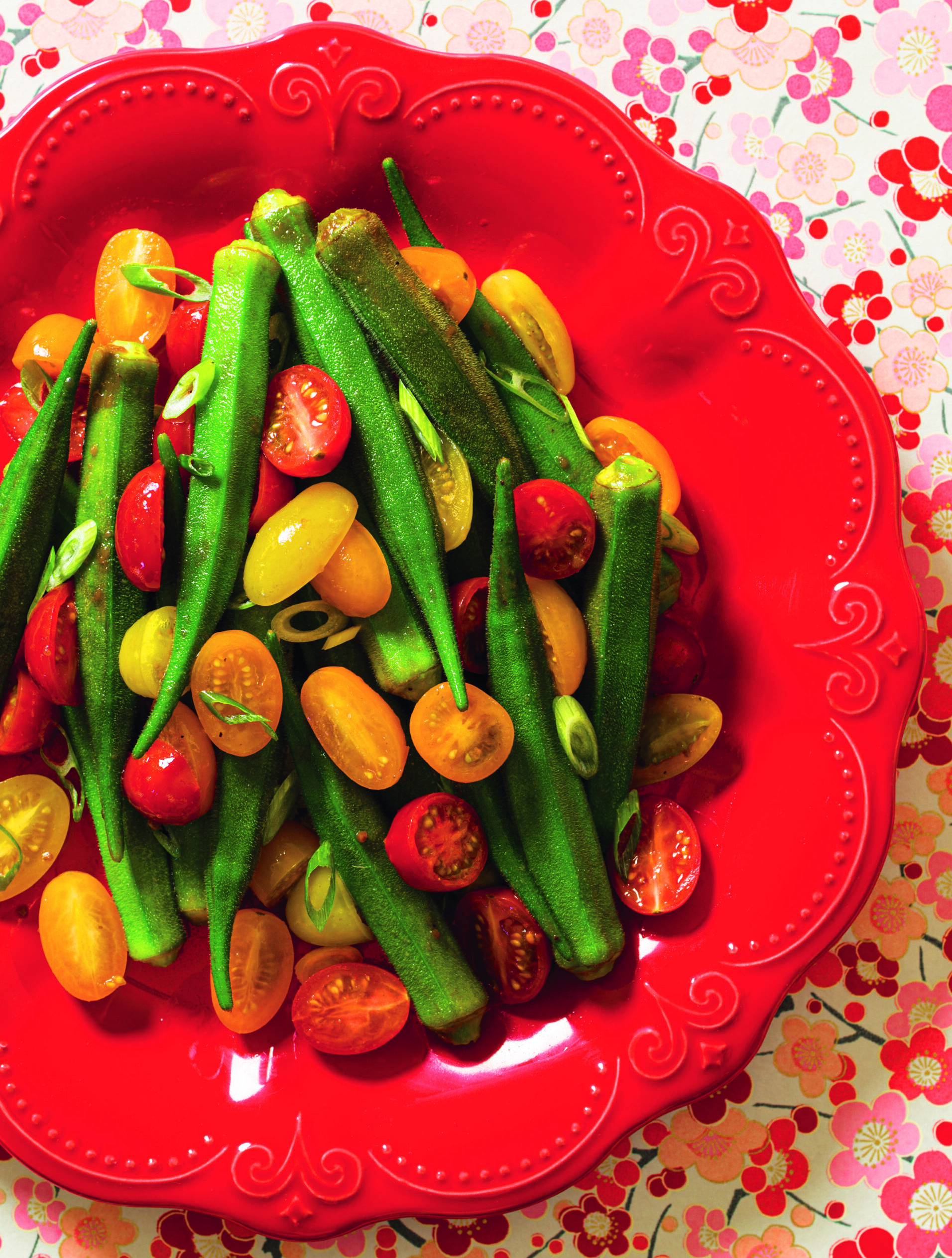 Okra and Tomato Stir-Fry - Vimarsana News