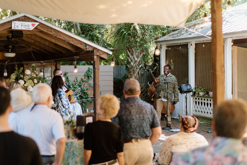 Atlantic Center for the Arts artist-in-residence Avery R. Young recites poetry inspired by New Smyrna Beach.