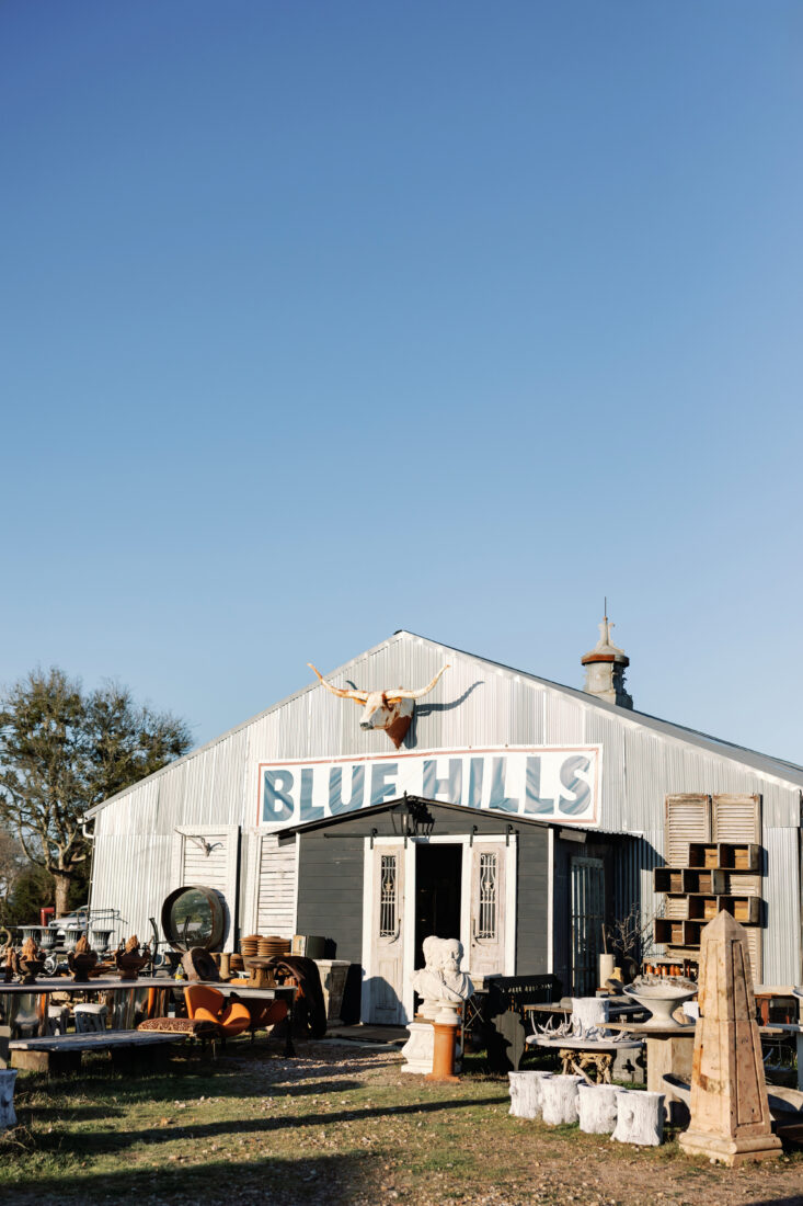 The barn at Blue Hills is open for the Round Top Winter Antiques Show.