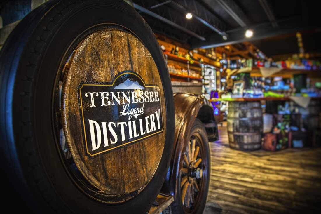 inside the Tennessee Legend Distillery