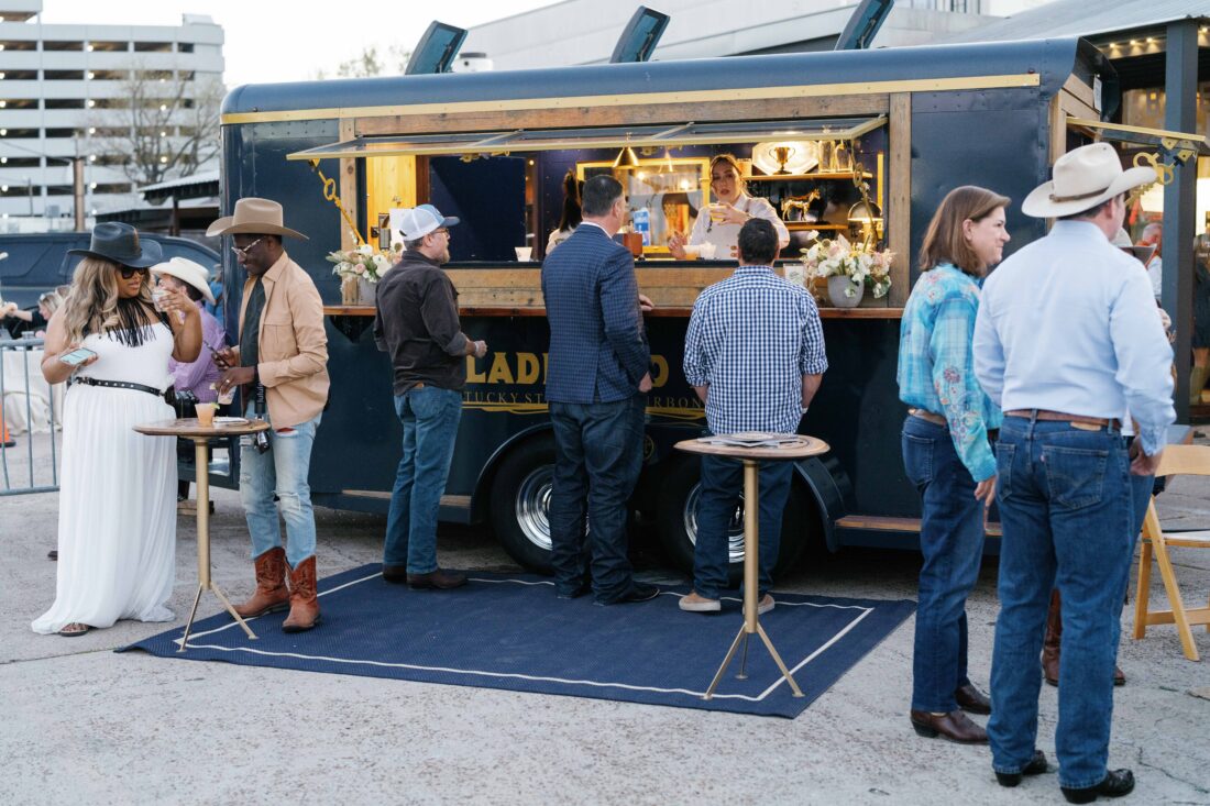 The Blade and Bow horse trailer. 