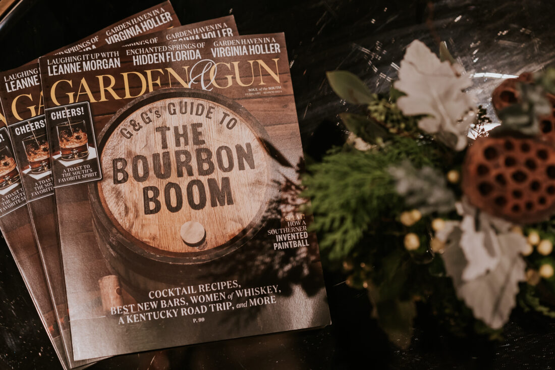 Garden & Gun’s first-ever Bourbon issue.