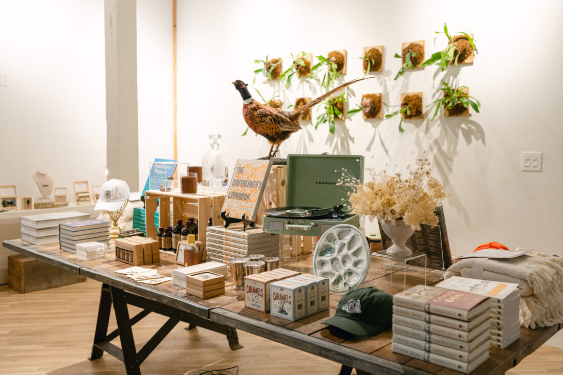 Fieldshop by Garden & Gun pop-up.