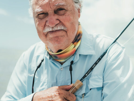 Chico Fernández gives the game fish in Florida’s Everglades National Park a brief break.