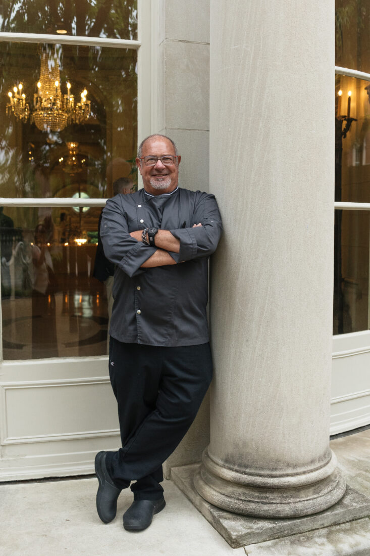 Chef Grandinetti of Winston-Salem’s Spring House restaurant.