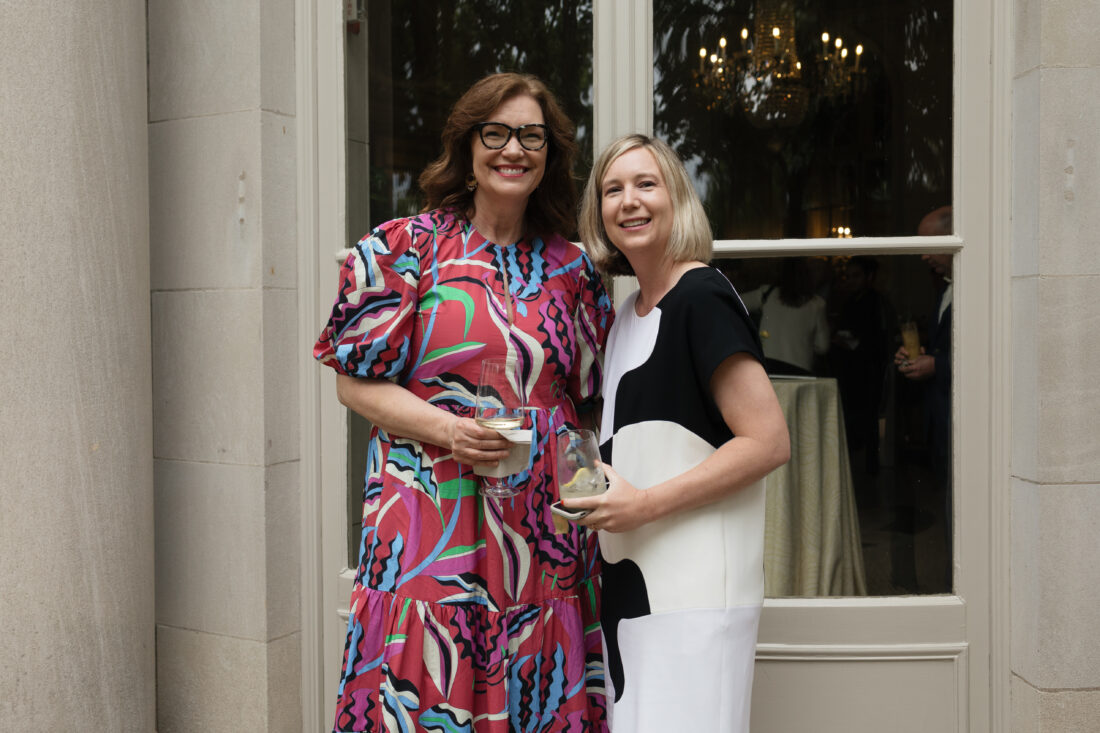 Stephanie Pace Brown, Visit Winston-Salem president, and Adele Chapin.