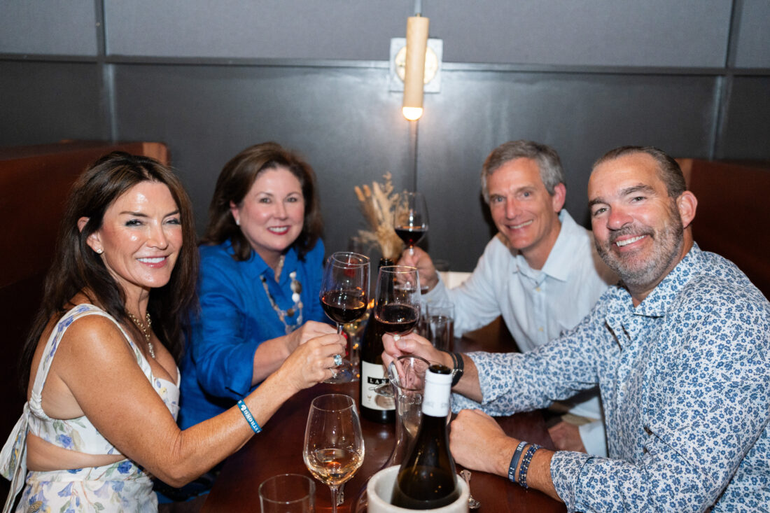 Melinda and Brian Corbett, Amy and Steve Marlowe.