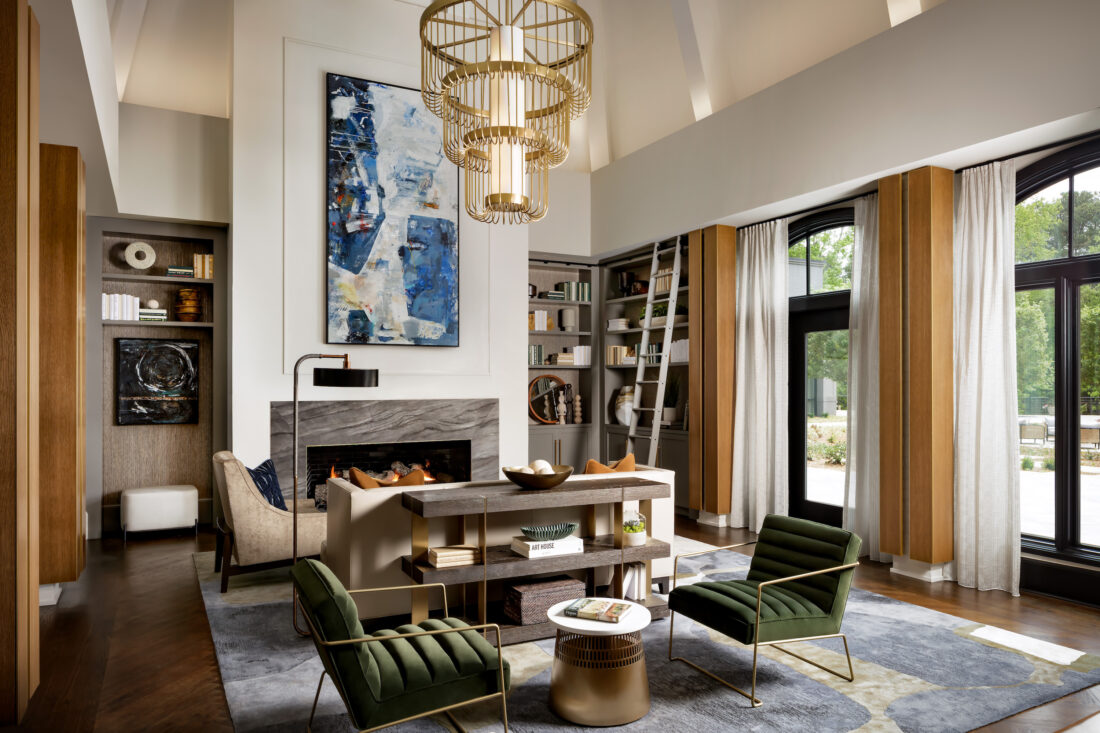 A cozy lounge room