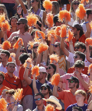 Clemson fans pack the stands