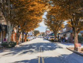 Downtown Waynesville, North Carolina.