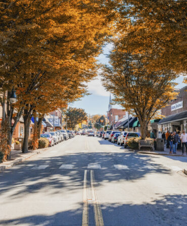 Downtown Waynesville, North Carolina.