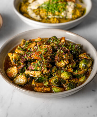 Roasted brussels sprouts