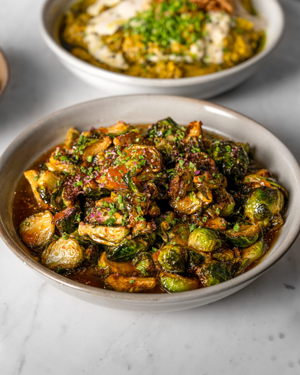 Roasted brussels sprouts