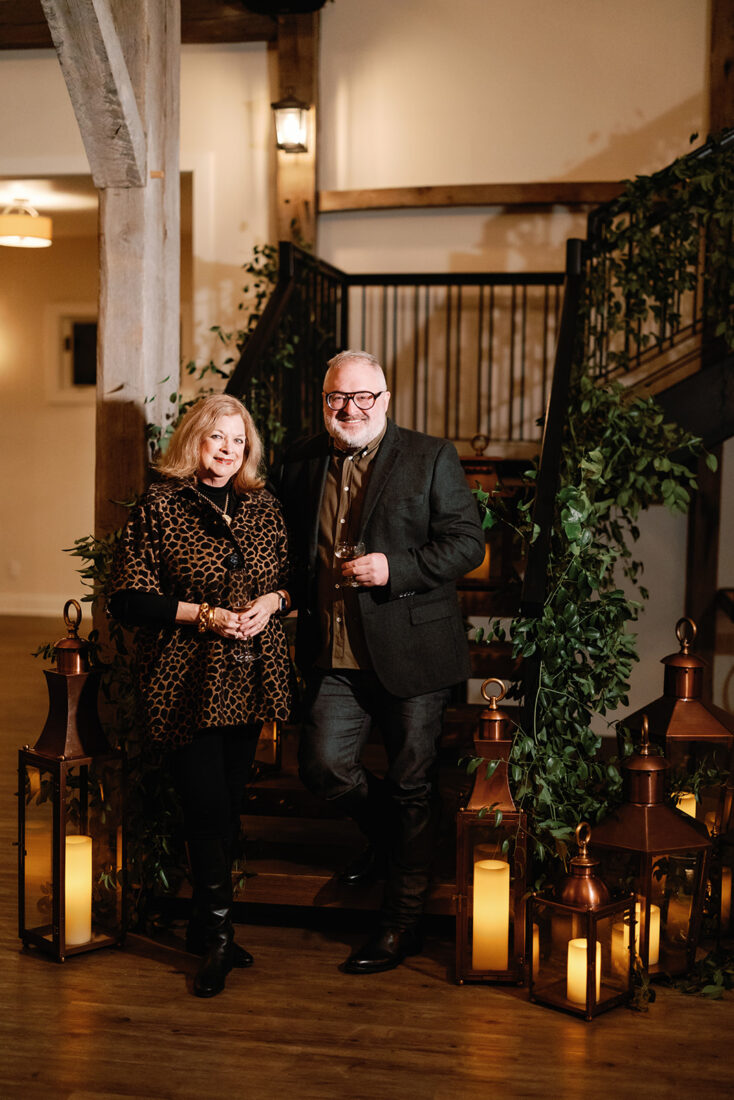 Patty Palmer, Palmer & Co. owner, and Christian Bryant, G&G senior vice president and publisher.