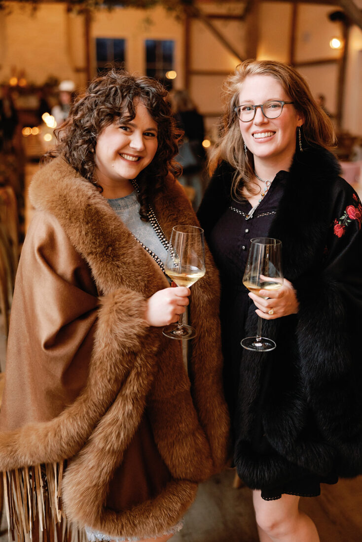 Lauren O’Malley, owner of Windy Knoll, and Reese Anna Baker-Cummins.