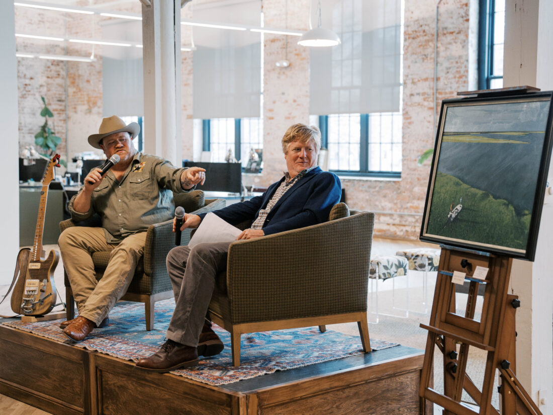 Paul Puckett and David DiBenedetto discuss Puckett’s artistic inspiration.