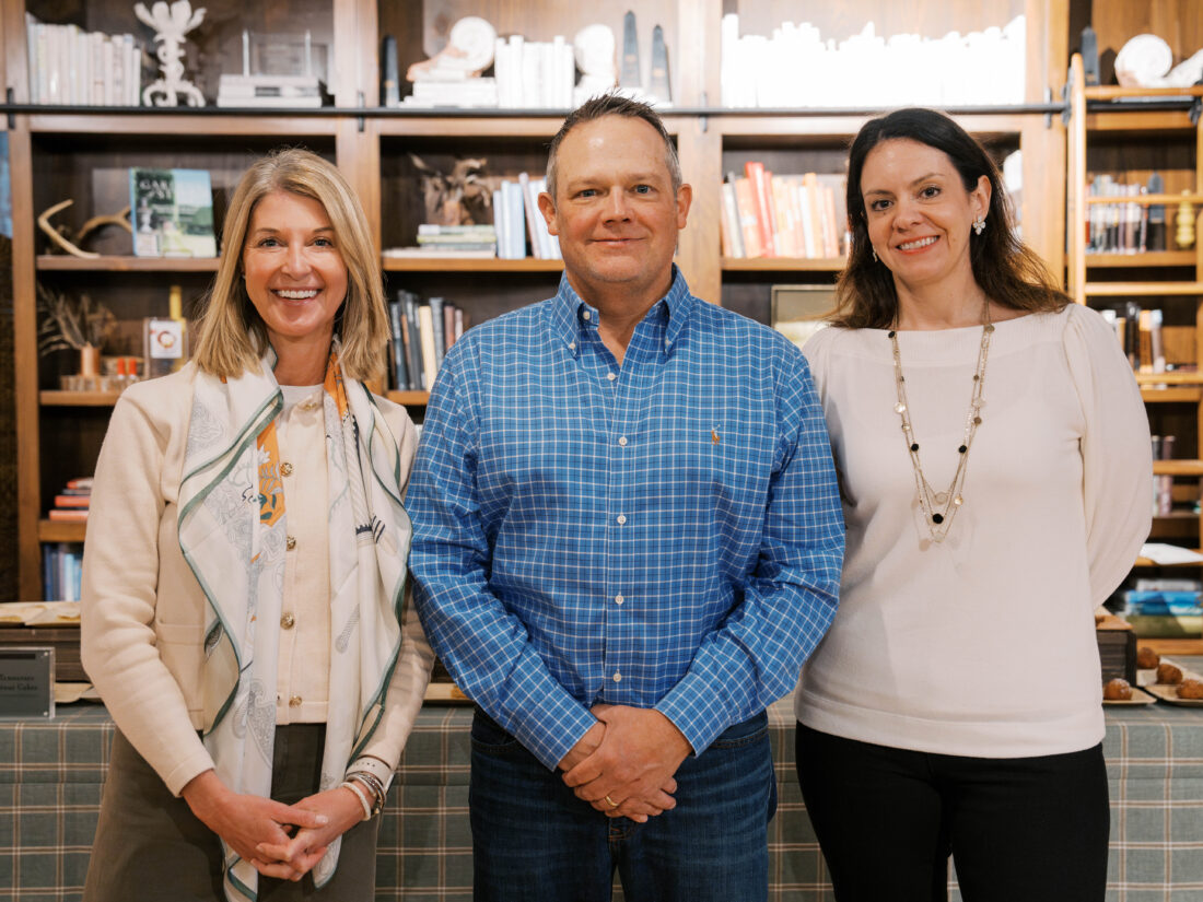 From left: Jana Robinson, president and owner of Robinson Media LLC with Tony Funderberg and Ashli Arden, Visit Sevierville’s director of sales & advertising and project manager, respectively.