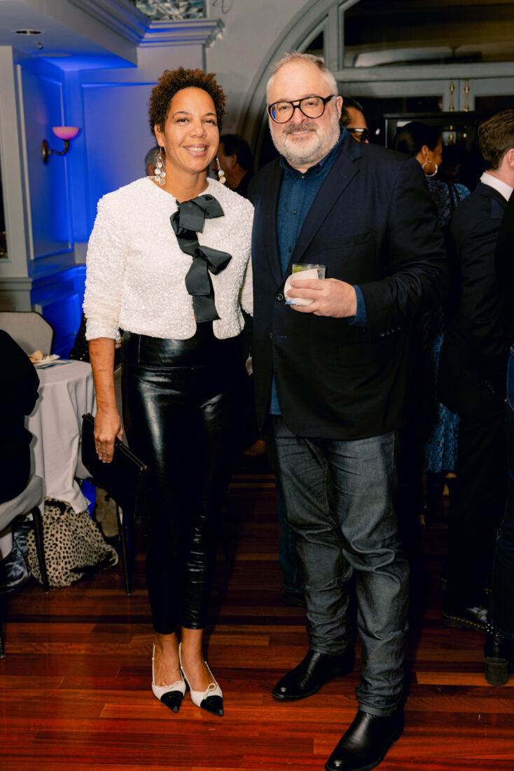 Chef Nina Compton and Christian Bryant, G&G senior vice president & publisher.