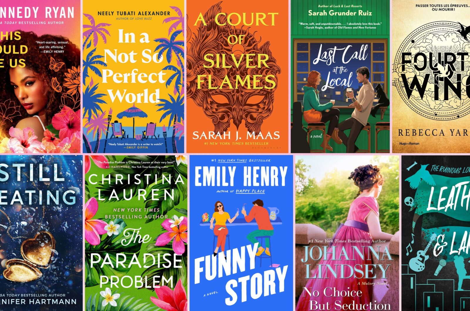 A collage of book covers