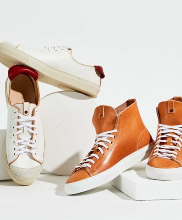 Two pairs of sneakers