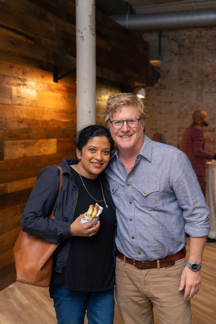 Sam Fore and David DiBenedetto, G&G editor in chief.