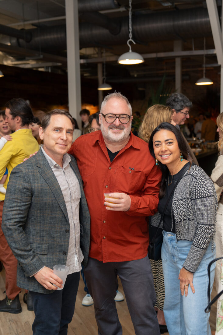 Jeremy Cooker, Christian Bryant, G&G senior vice president and publisher, and Andrea Serrano.
